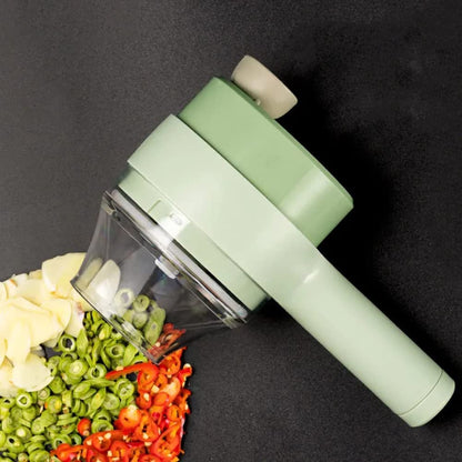 4-In-1 Rechargeable Vegetable Cutter