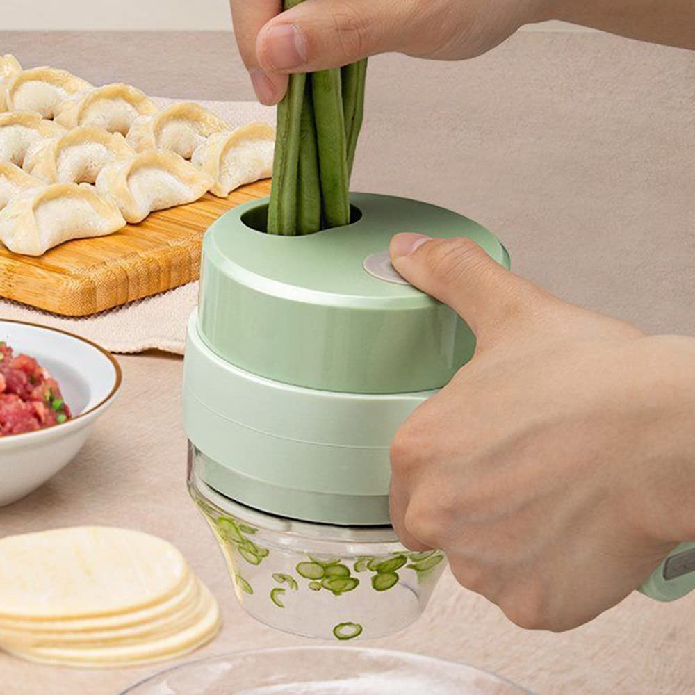 4-In-1 Rechargeable Vegetable Cutter