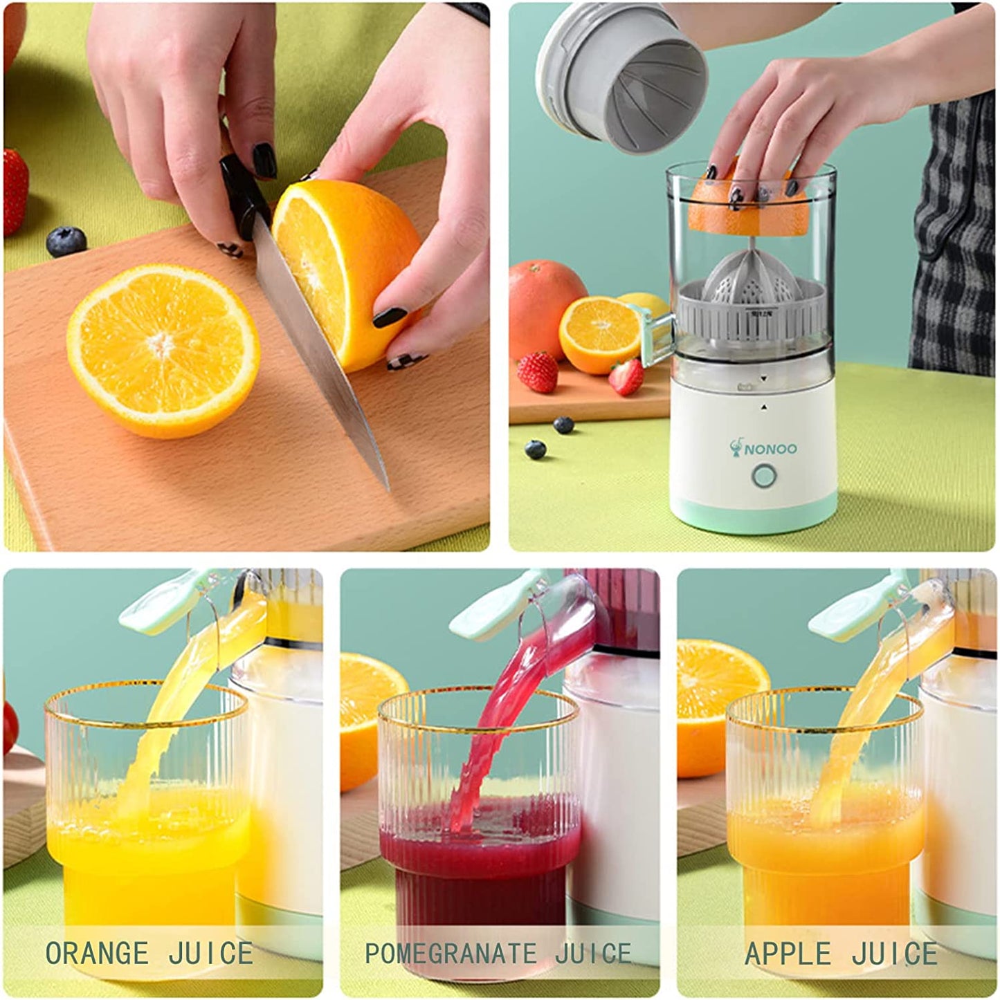 USB Rechargeable Citrus Juicer