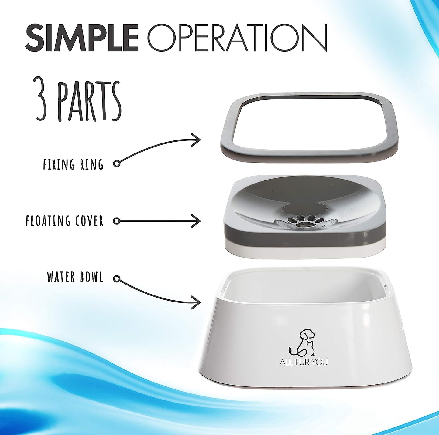 Anti-Splash Pet Bowl